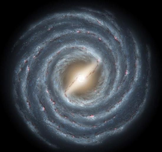 美国科学家绘制银河系旅行交通图