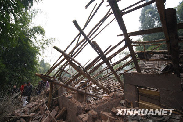 四川遂宁与重庆潼南交界发生5.0级地震