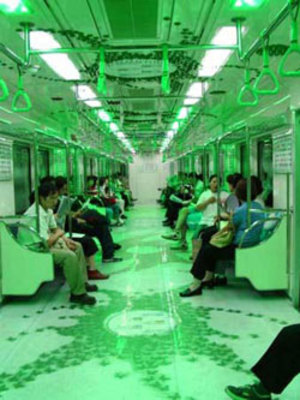 创意？韩国地铁别有洞天