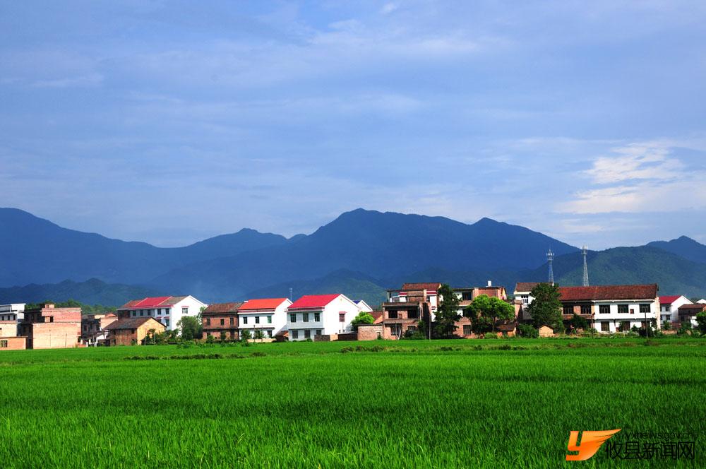 现代农家莲塘坳乡春塘村