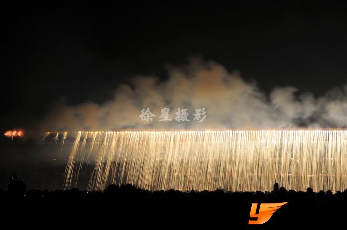 火树银花.攸县人自已的烟花