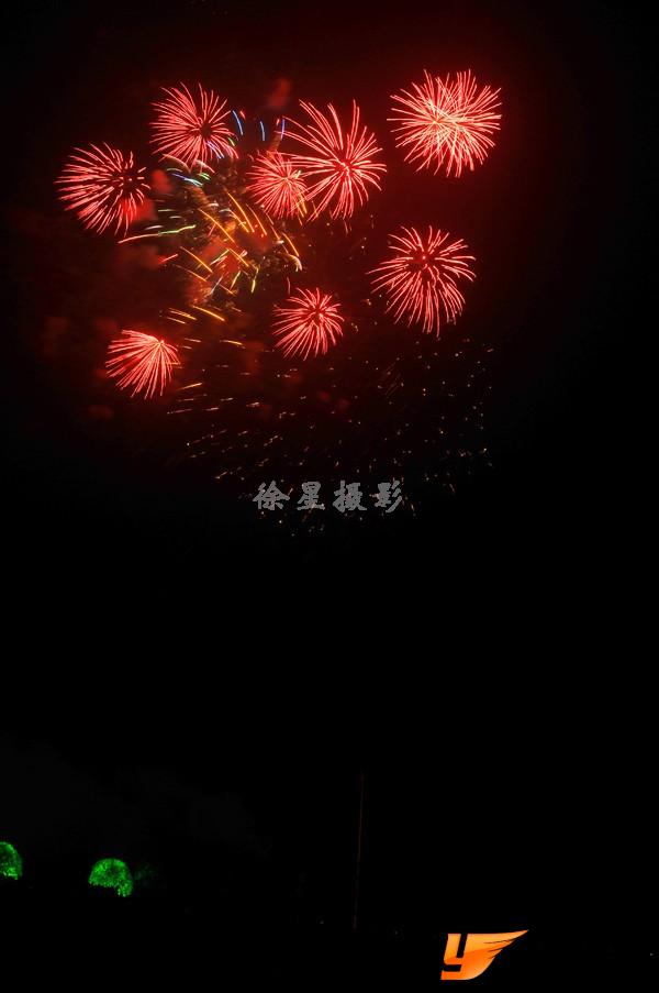 火树银花.攸县人自已的烟花