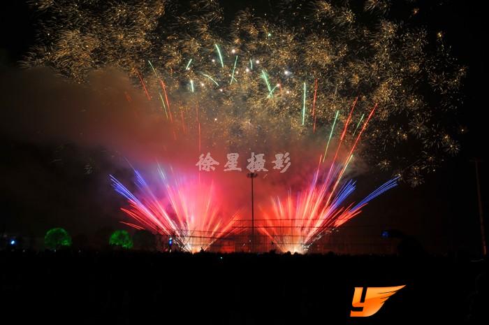 火树银花.攸县人自已的烟花