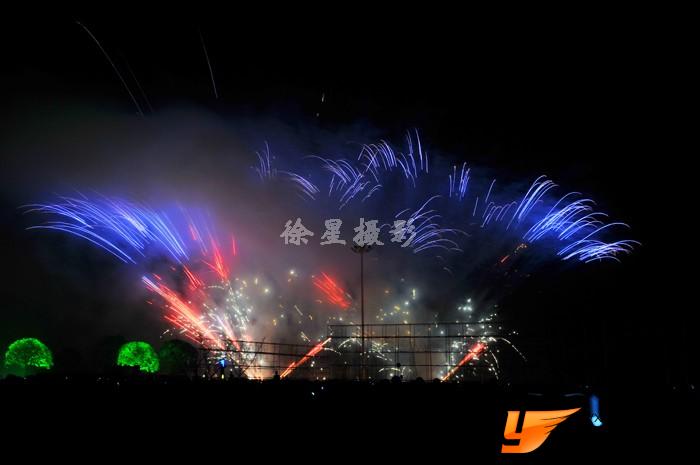 火树银花.攸县人自已的烟花