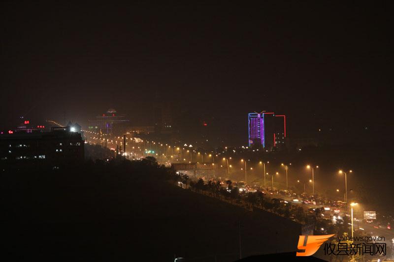 攸县的夜空——炫如烟花