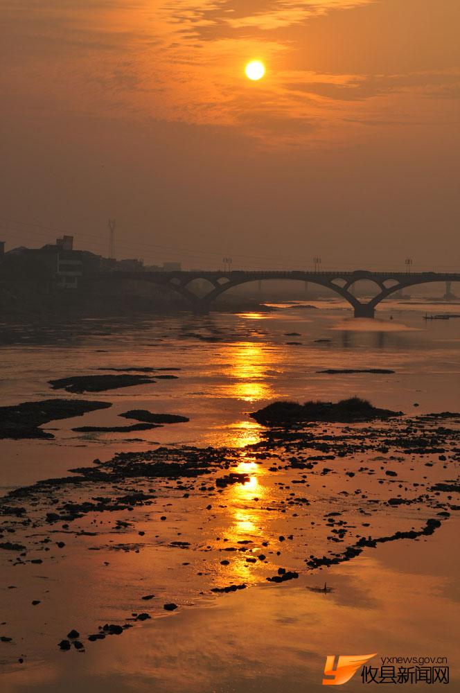 洣水夕阳
