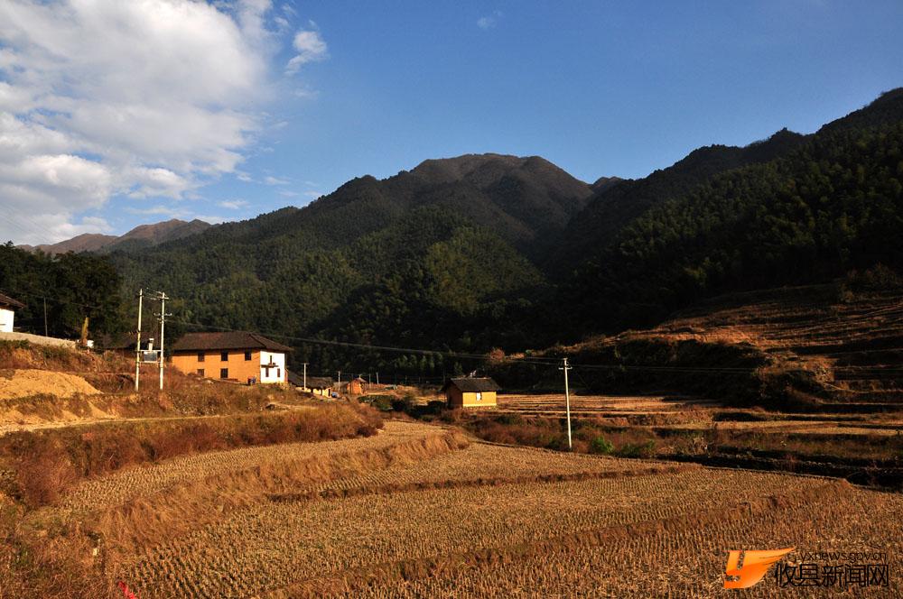 银坑山里的清新气息