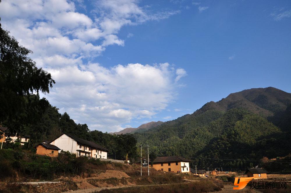 银坑山里的清新气息