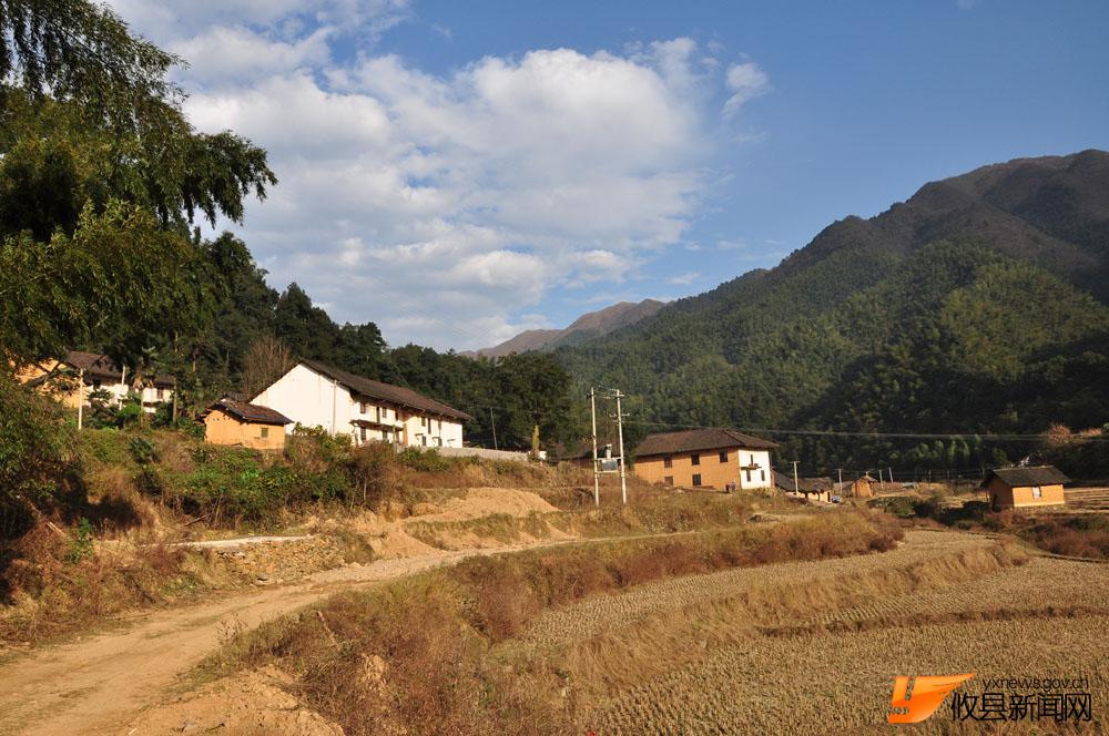银坑山里的清新气息