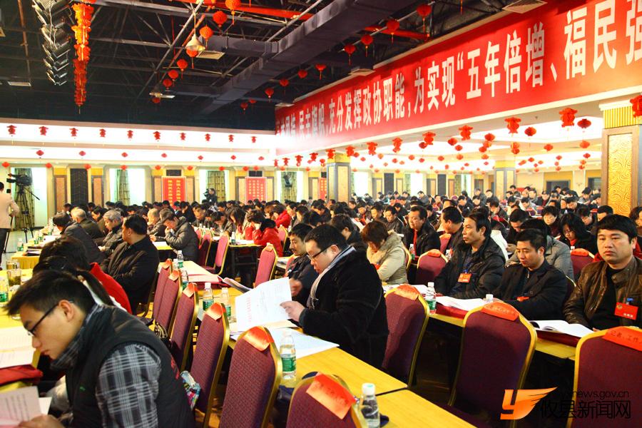 皮灿华：2011政协攸县七届五次会议图片集锦（3） 