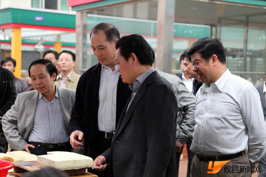 省委常委、副省长郭开朗攸县行