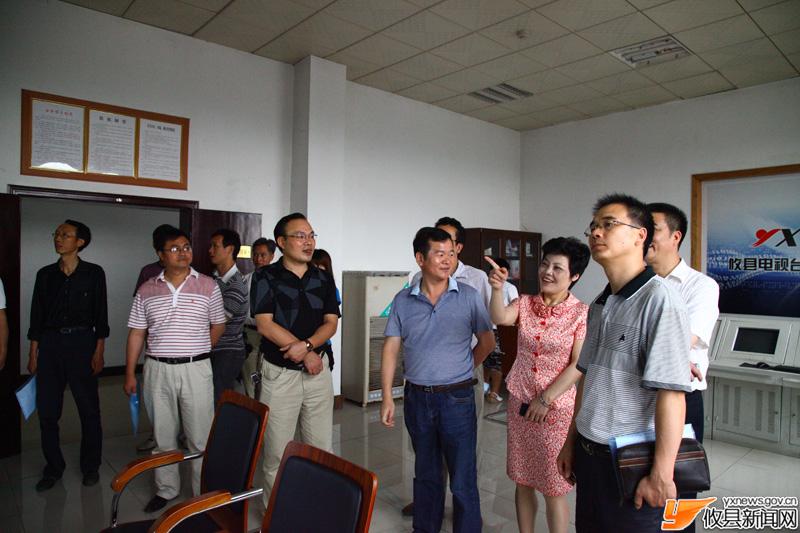 四县宣传部负责人参观攸县电视台 攸县新闻网