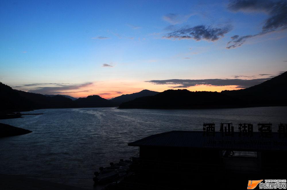 酒仙湖风光