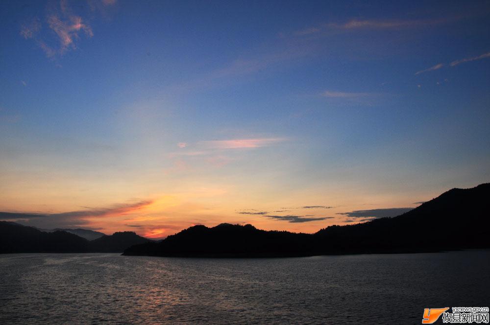 酒仙湖风光