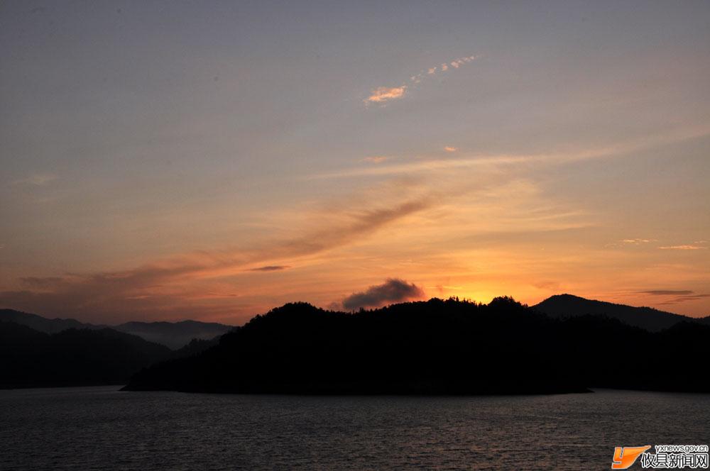 酒仙湖风光