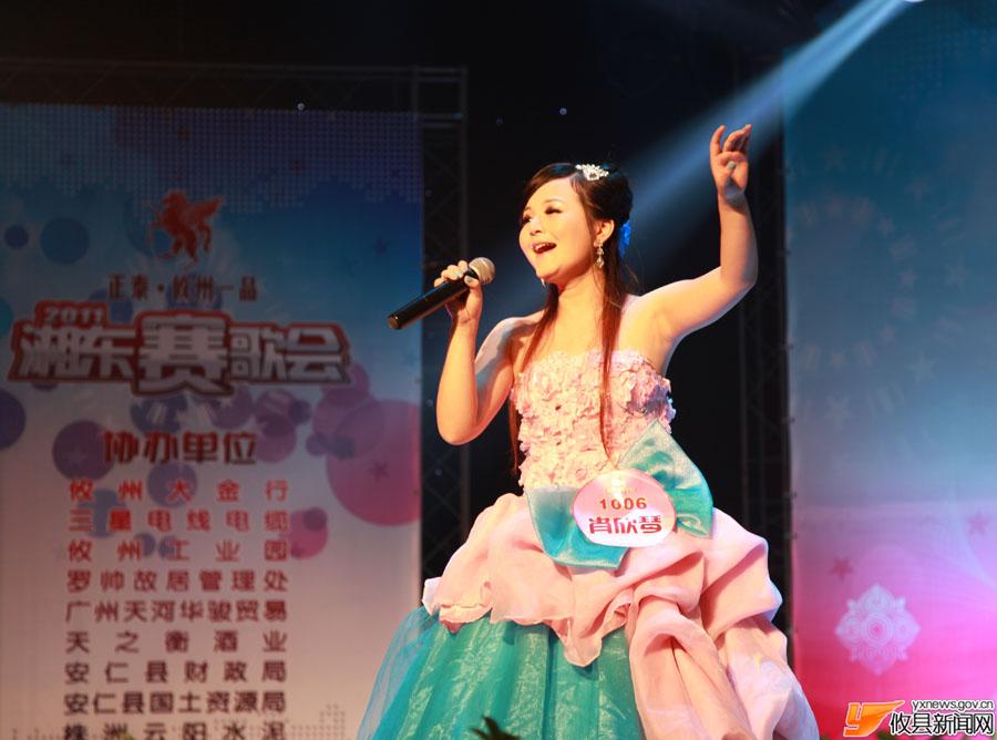 湘东赛歌会12进10选手掠影（王榕/吴健雄/肖欣琴/刘丽婷）