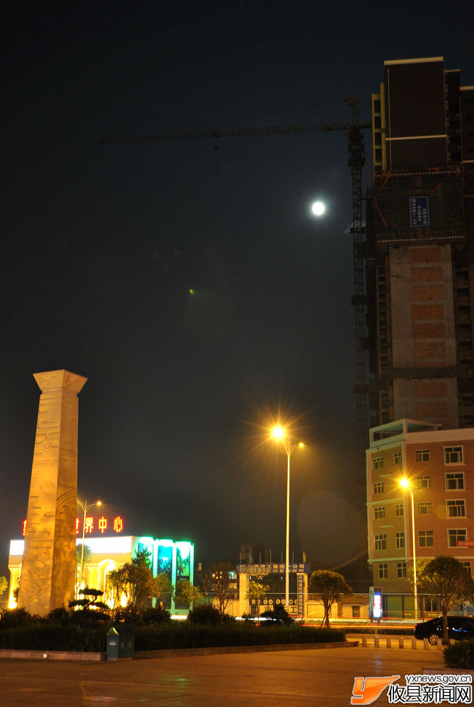 丁湖摄影：文化园中秋之夜