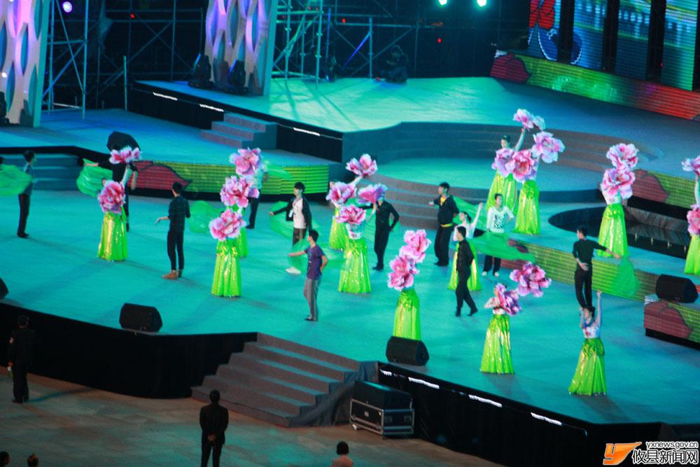丁湖摄影：香干文化节前夕彩排掠影