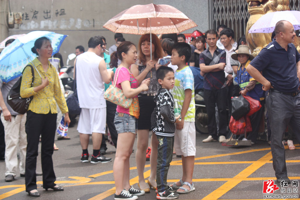 直击攸县2012高考花絮