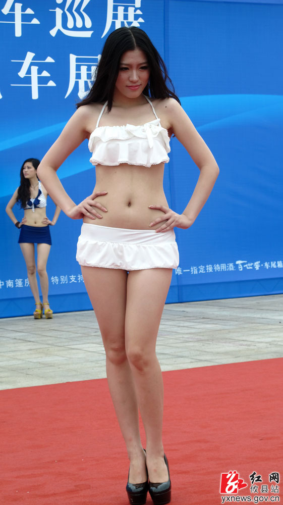 【丁湖摄影】攸县首届车展模特秀