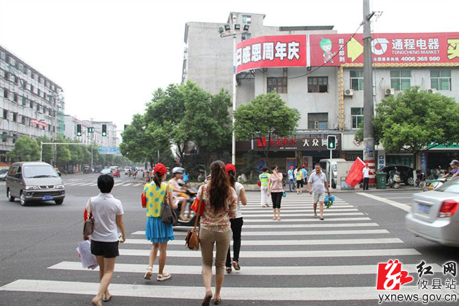 【陈轶锋摄影】2012年入党积极分子“文明规劝”活动