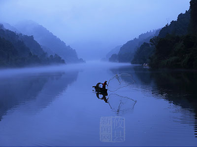 “攸县就是个好地方”摄影大赛作品展示：《雾萦酒仙湖》