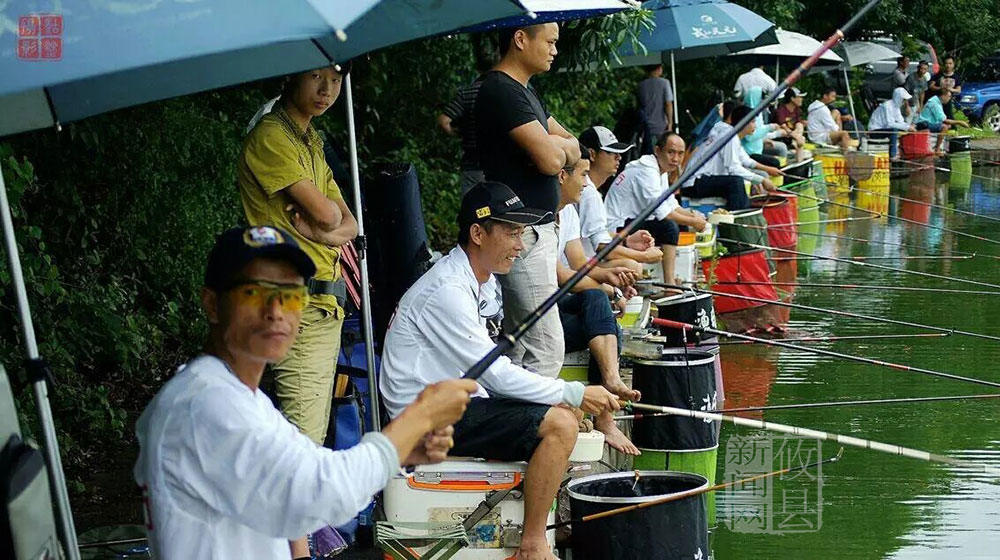 攸县第二届大众体育钓鱼比赛精彩瞬间