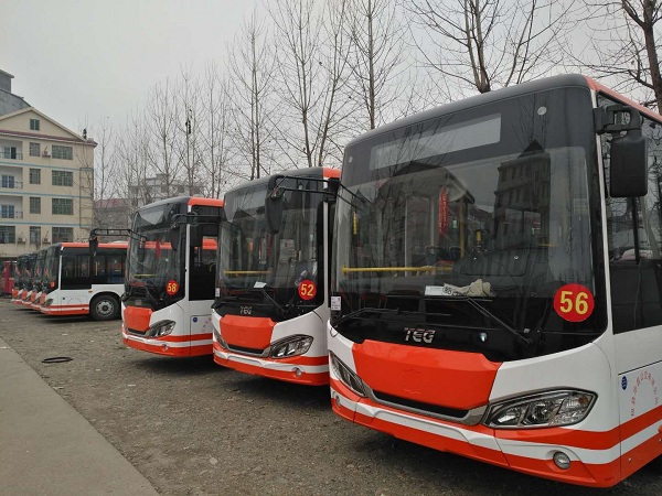 攸县：公共交通升级了 燃油公交车彻底淘汰