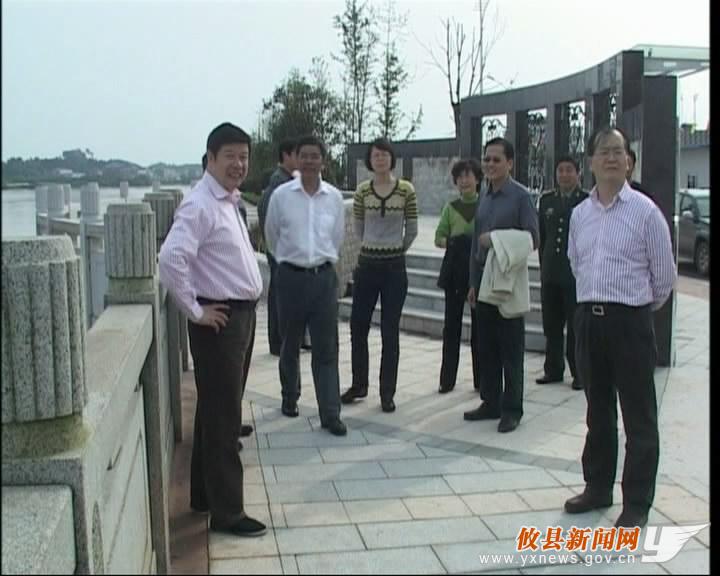 株洲县县委书记王建平来我县考察