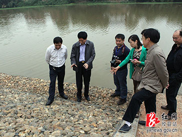 湖南省水利建设现场会检阅攸县水利建设成果