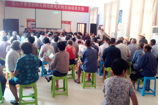 我院在江桥社区开展健康知识讲座