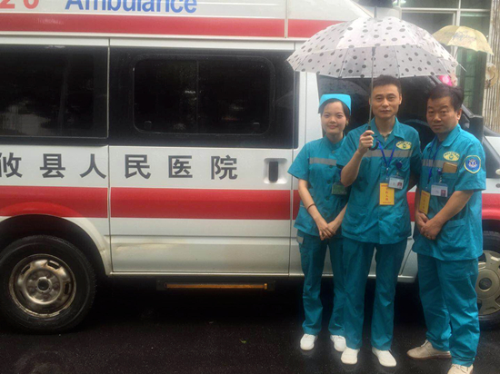 【护航高考】我院120急救中心为高考提供医疗保障 只闪灯不鸣笛