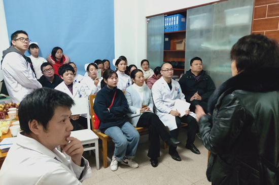 湖南省人民医院朱黎明教授一行莅临我院呼吸内科指导肺康复建设工作