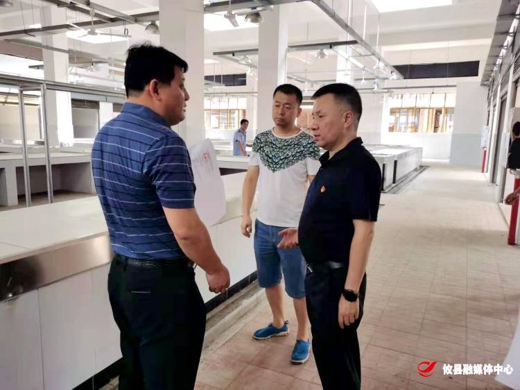 【攸县党旗下的新时代文明实践：我为群众办实事】攸县市场服务中心：加快新市市场升级改造  改善市场经营环境