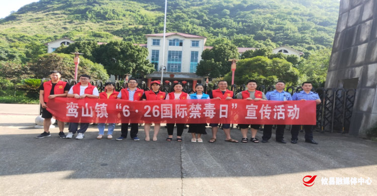 鸾山镇“6.26国际禁毒日”开展法律进社区活动