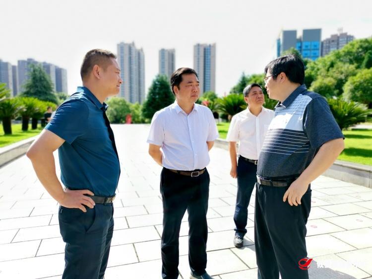 李鹏程现场调度2021湖南红色旅游文化节