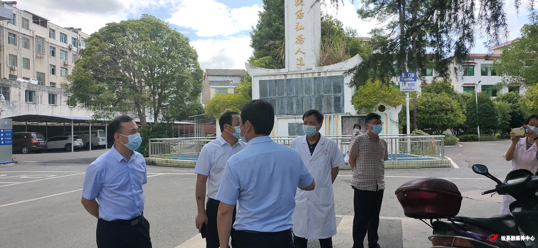 同心抗疫 | 县领导到黄丰桥镇督查疫情防控工作