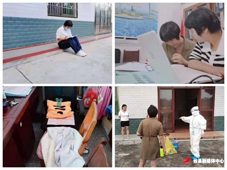 同心抗疫丨酒埠江镇：守大家护小家，柔肩亦有担当