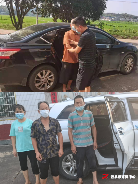 同心抗疫 | 宁家坪镇：“专车”接送打疫苗，基层干部显担当