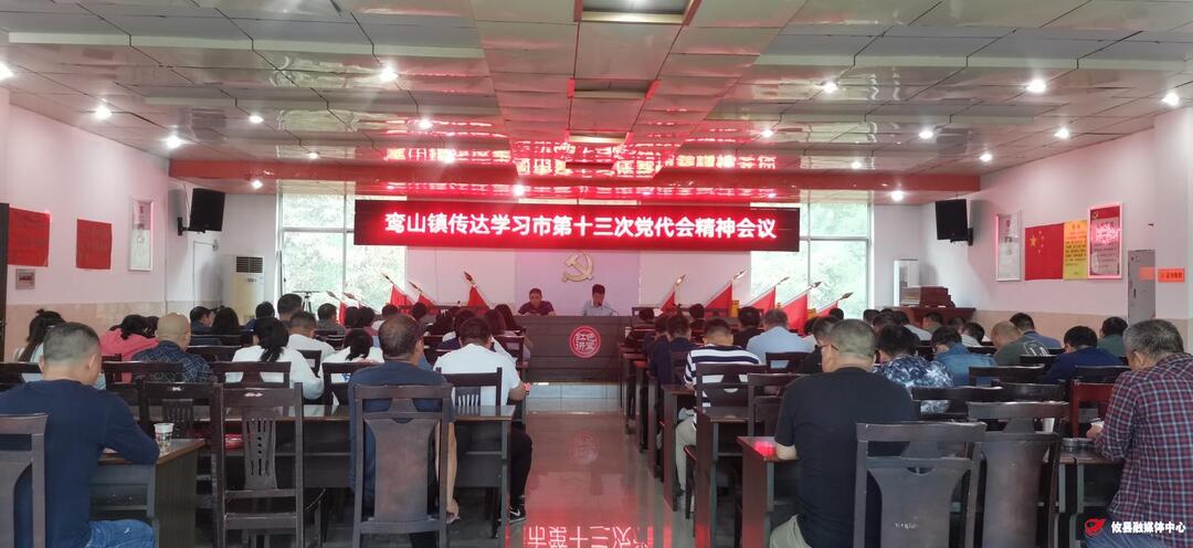鸾山镇传达市第十三次党代会精神