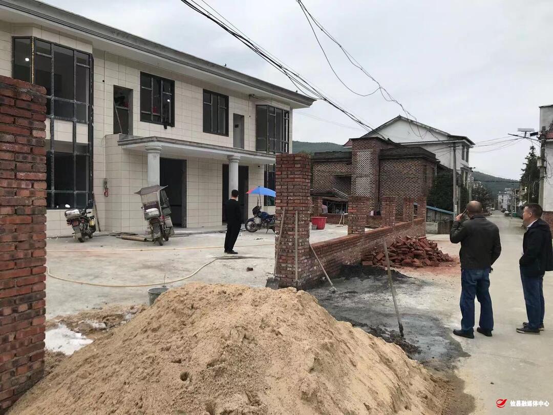 鸾山镇开展常态化拆违控违巡查工作