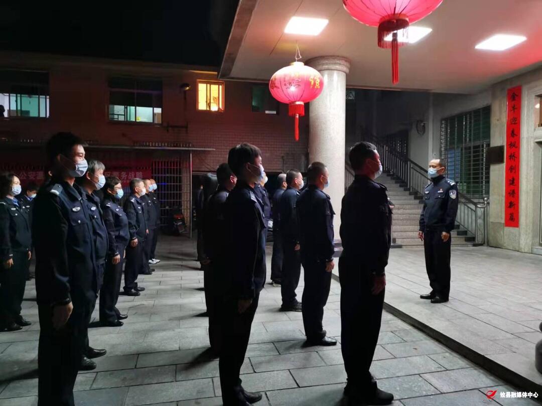 同心战疫丨攸县公安局联星派出所：让警徽在战“疫”一线熠熠生辉
