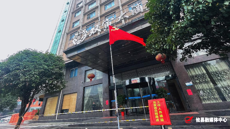 同心战疫丨网岭镇：党旗高高飘扬在疫情防控一线