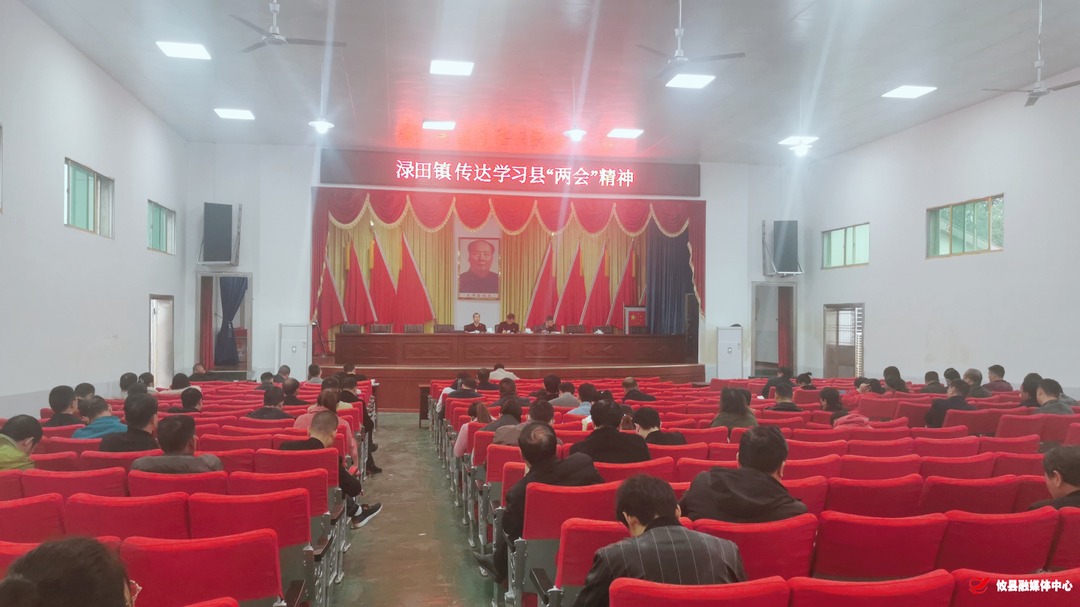 渌田镇召开会议贯彻学习县“两会”精神
