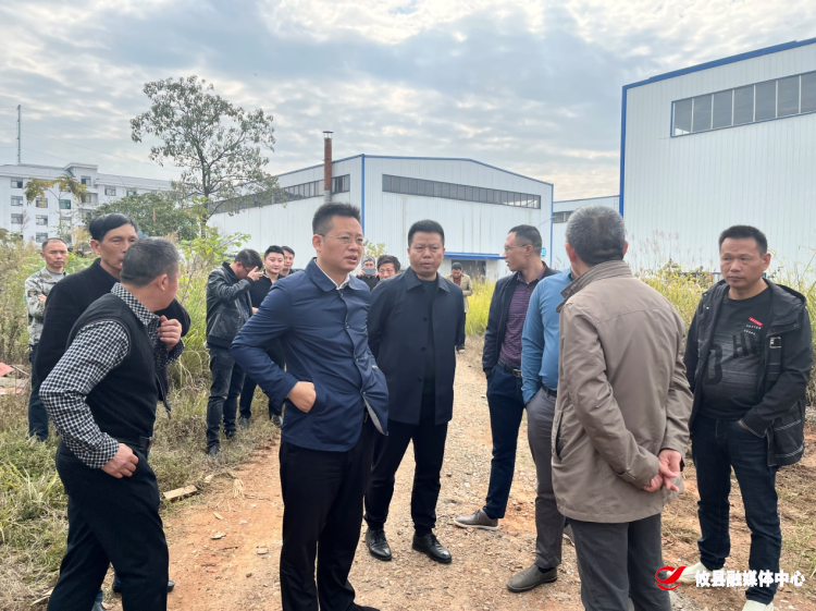 攸县高新区现场调度重点项目建设