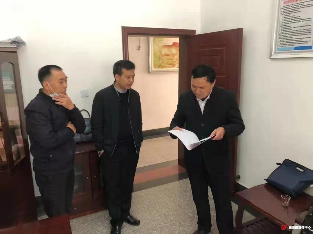市农业农村局、综合执法支队来莲塘坳镇检查工作