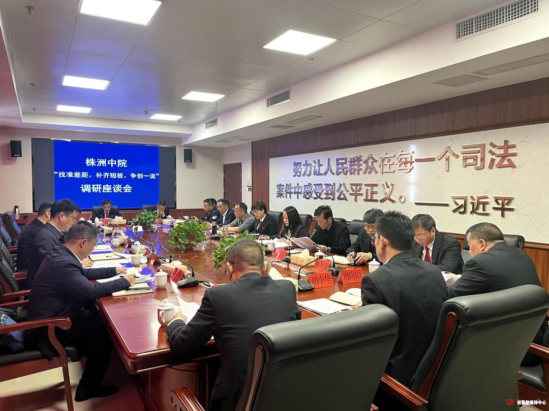 株洲市法院党组副书记陈坚来攸调研指导工作