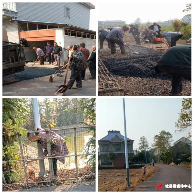 【攸县党旗下的新时代文明实践：我为群众办实事】联星街道侯联村：修通柏油路 铺就群众“幸福路”