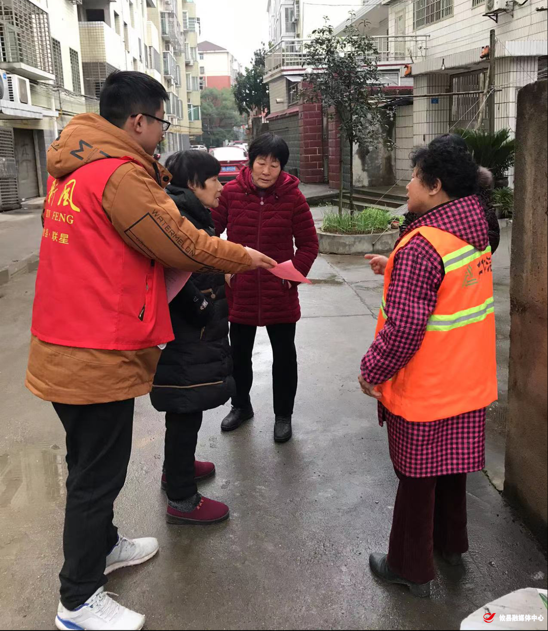 【攸县党旗下的新时代文明实践：我为群众办实事】联星街道胜利社区：开展冬季防火安全宣传活动