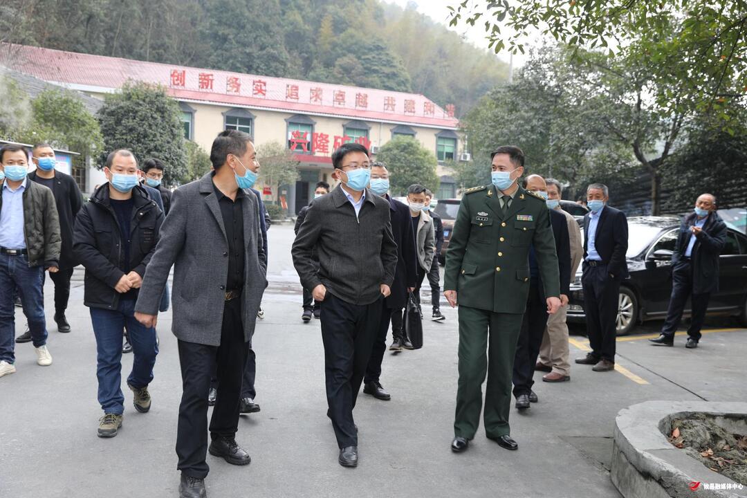 林涛到鸾山镇督导安全生产、疫情防控工作